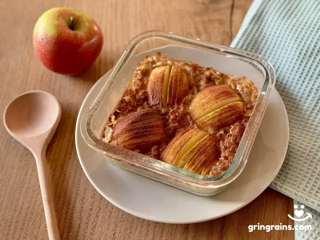 Baked Oats Mit Apfel